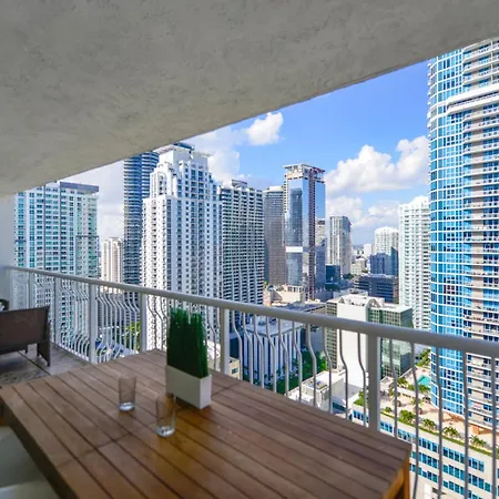 Centric 40Thfloor Brickell Condo Free Parking By Palermo Home Miami